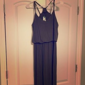 New olive green maxi dress